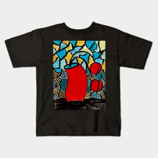 Tulip mosaic Kids T-Shirt